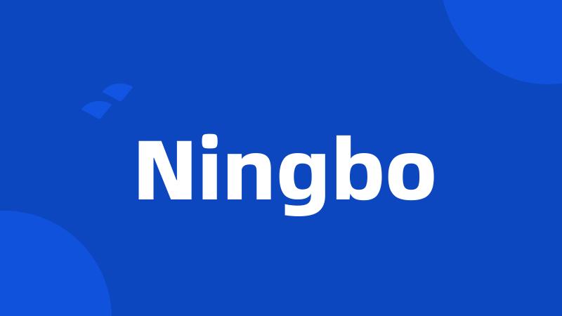 Ningbo