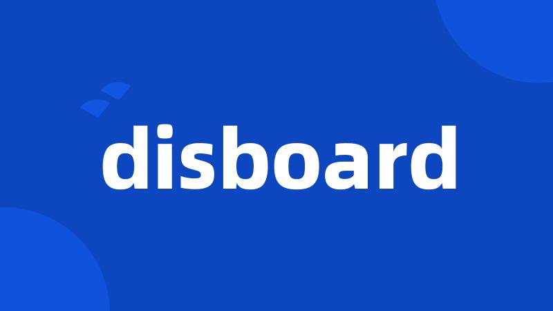 disboard