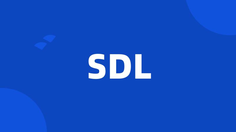 SDL