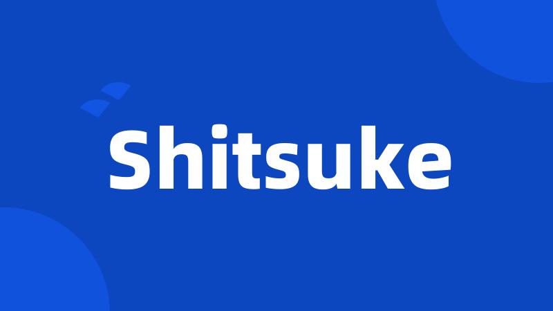 Shitsuke