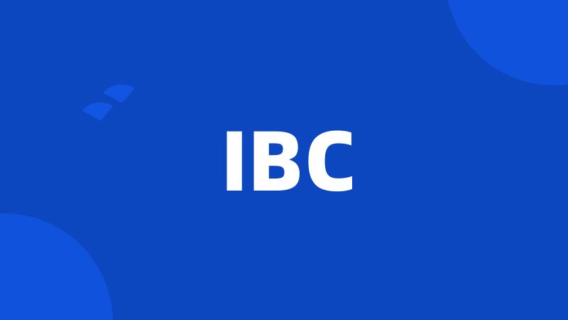 IBC