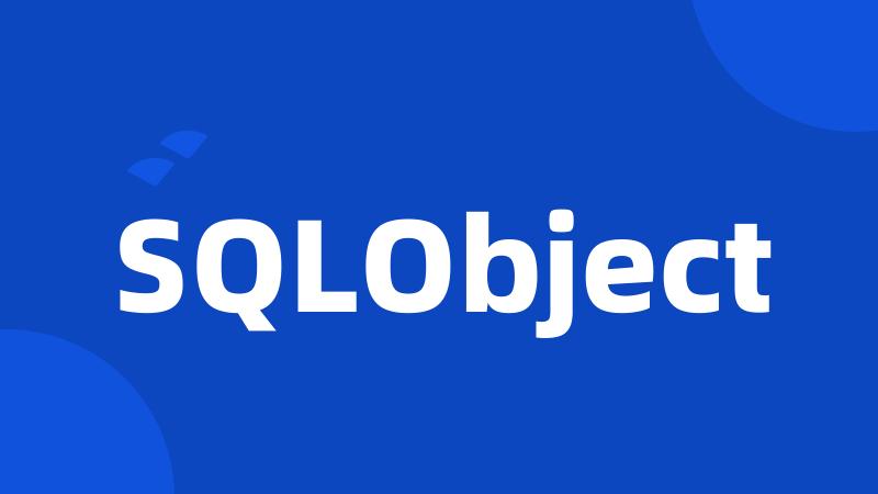 SQLObject