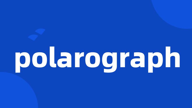 polarograph