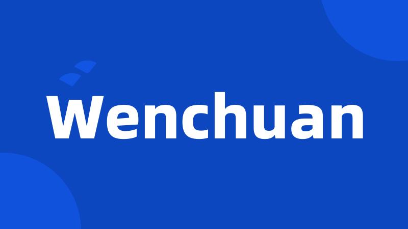Wenchuan