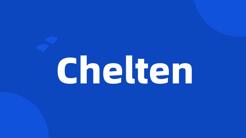 Chelten