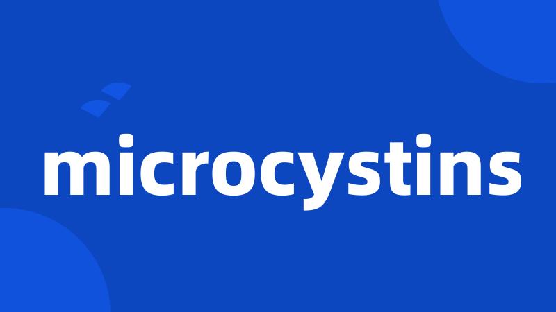 microcystins