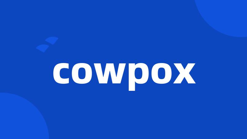 cowpox