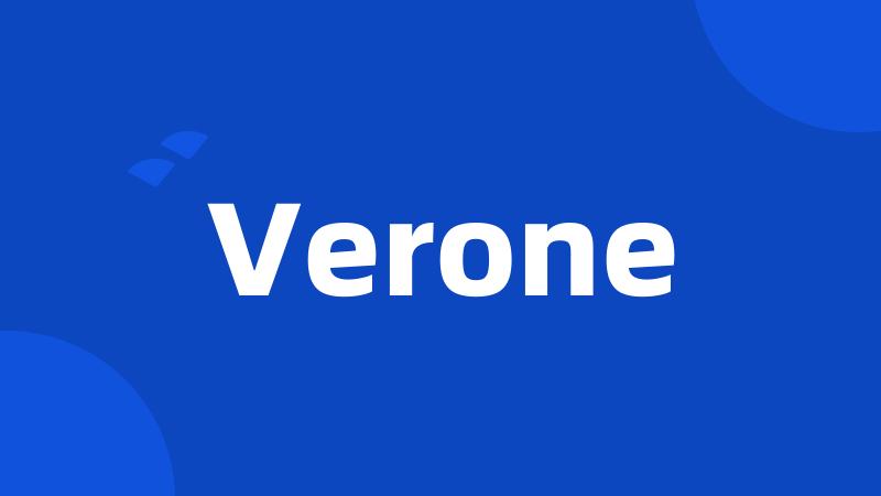 Verone
