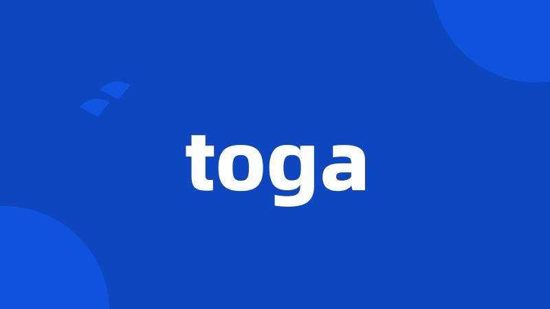 toga