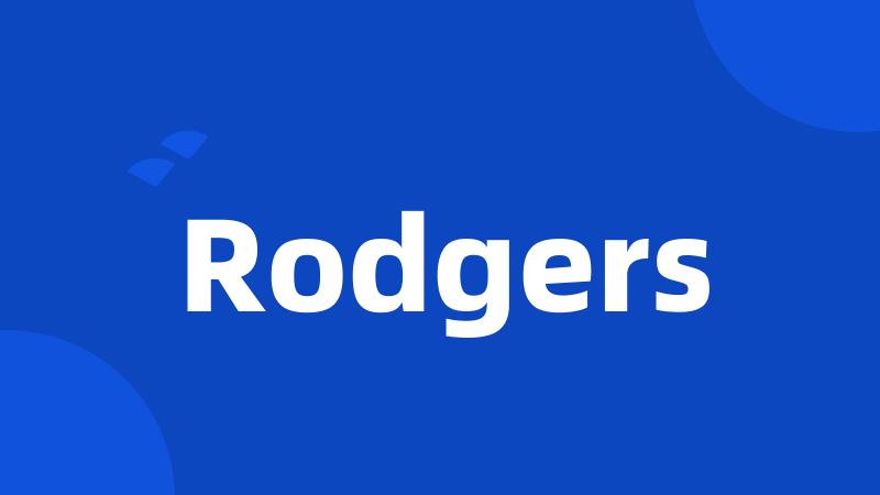 Rodgers