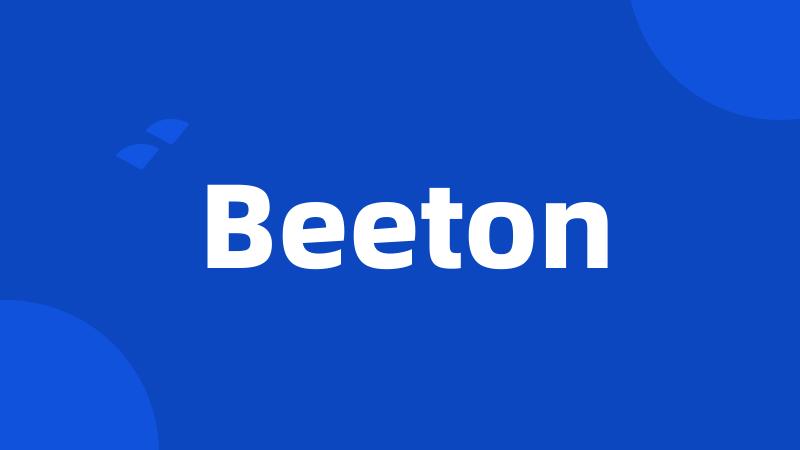 Beeton