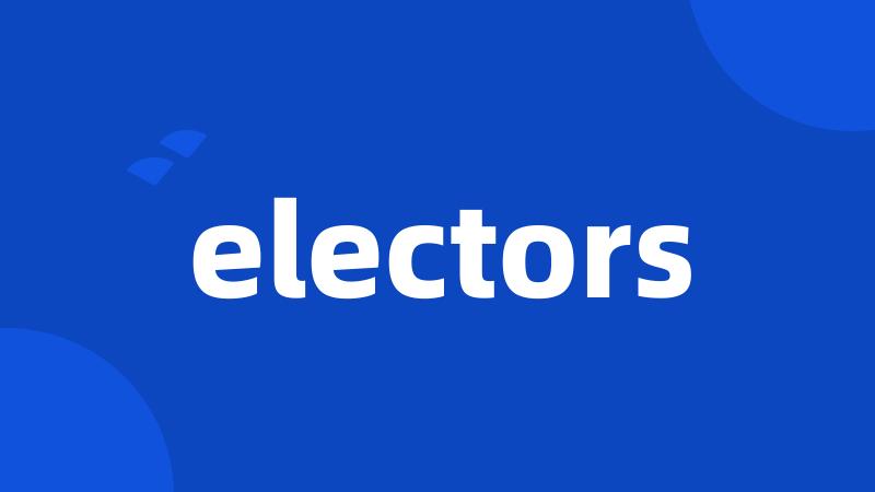 electors
