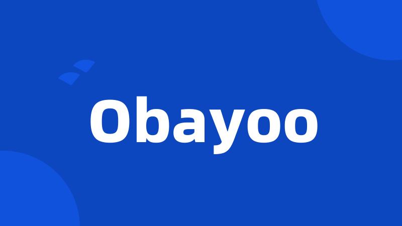 Obayoo