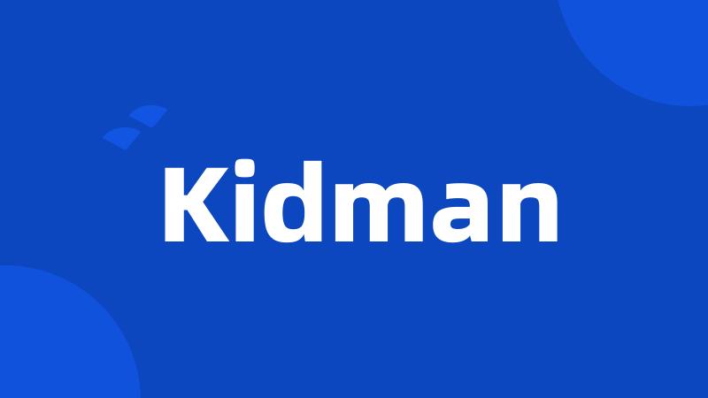 Kidman