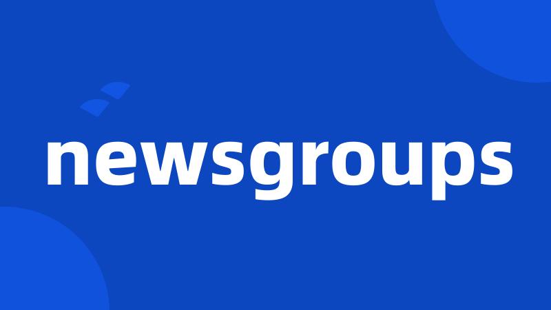 newsgroups