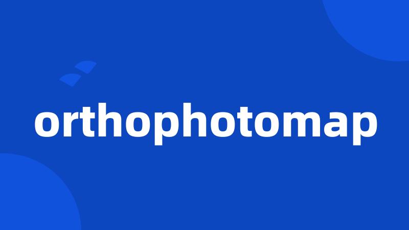 orthophotomap