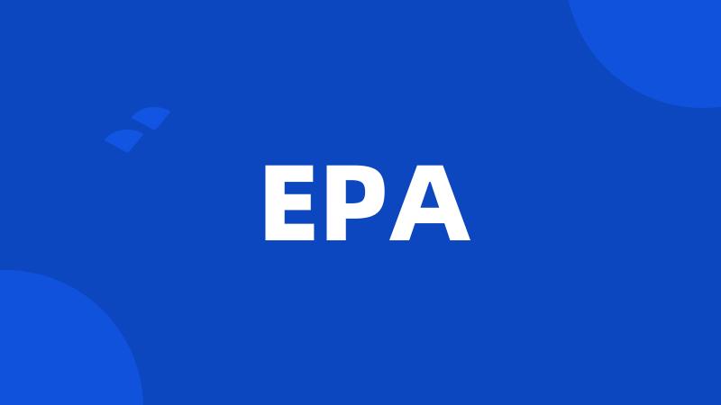 EPA
