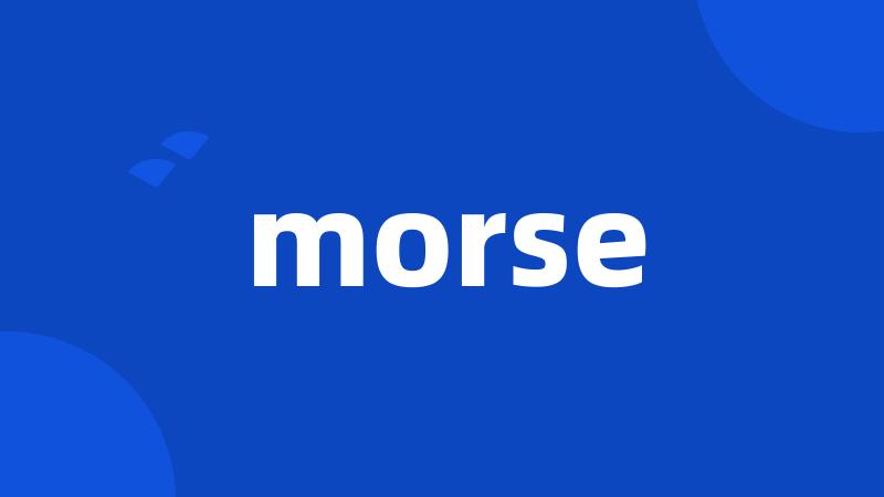 morse