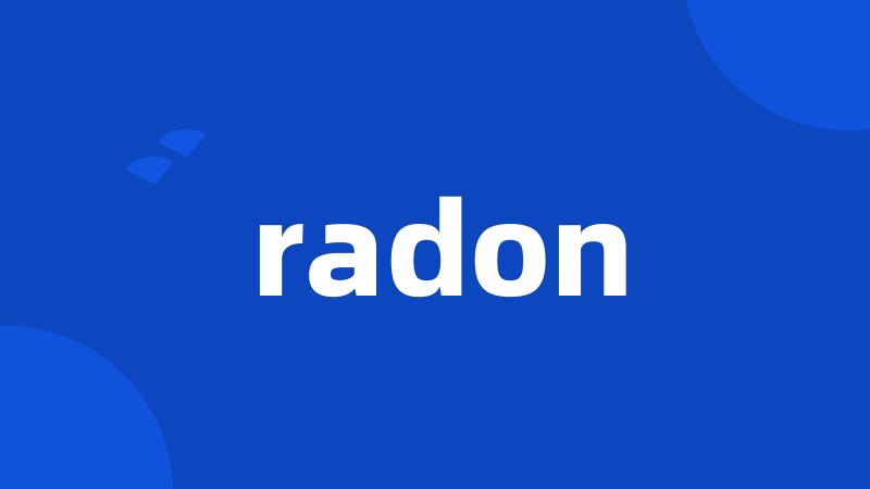 radon