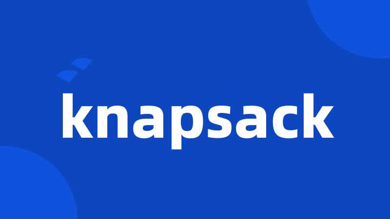 knapsack