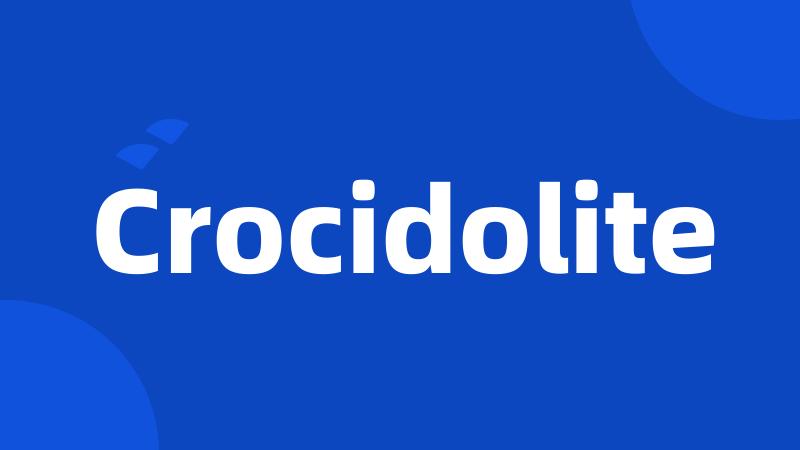 Crocidolite