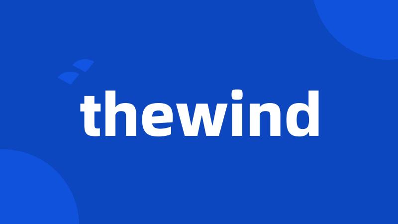 thewind