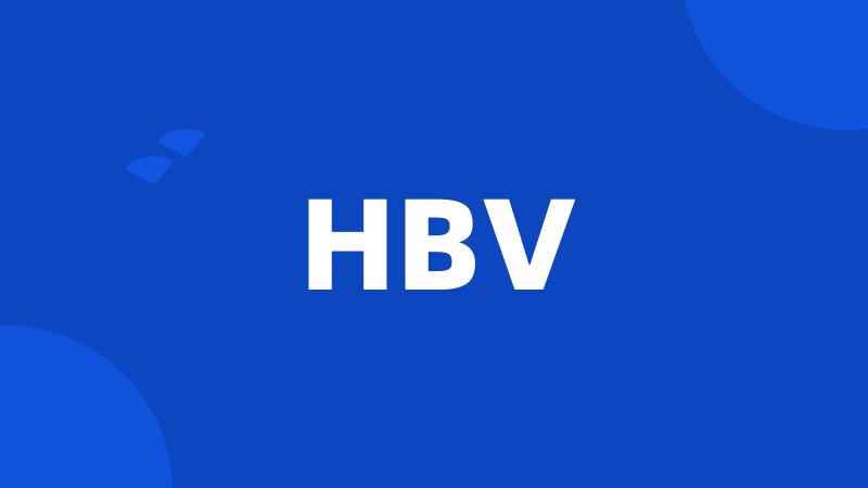 HBV