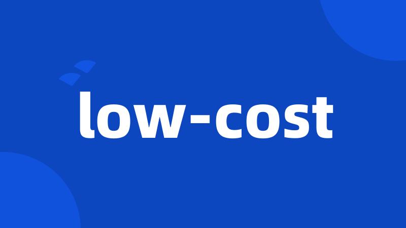 low-cost