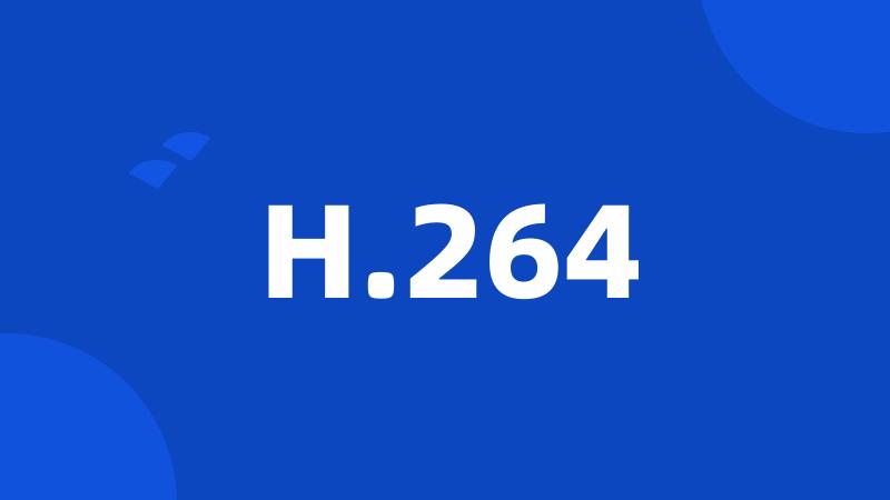 H.264