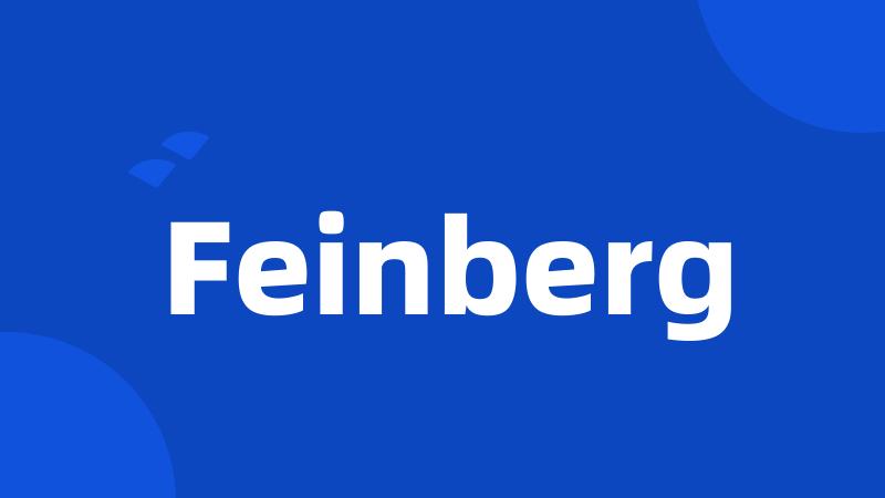Feinberg