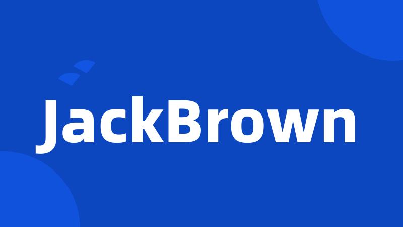 JackBrown