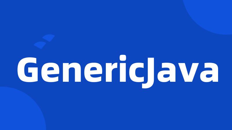 GenericJava