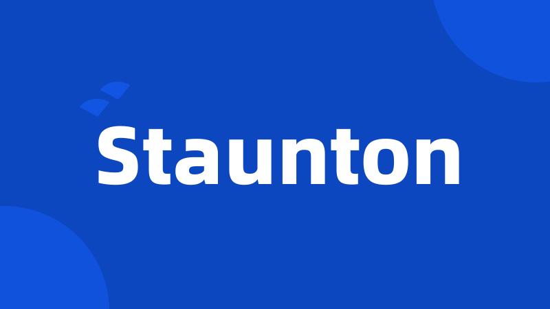 Staunton