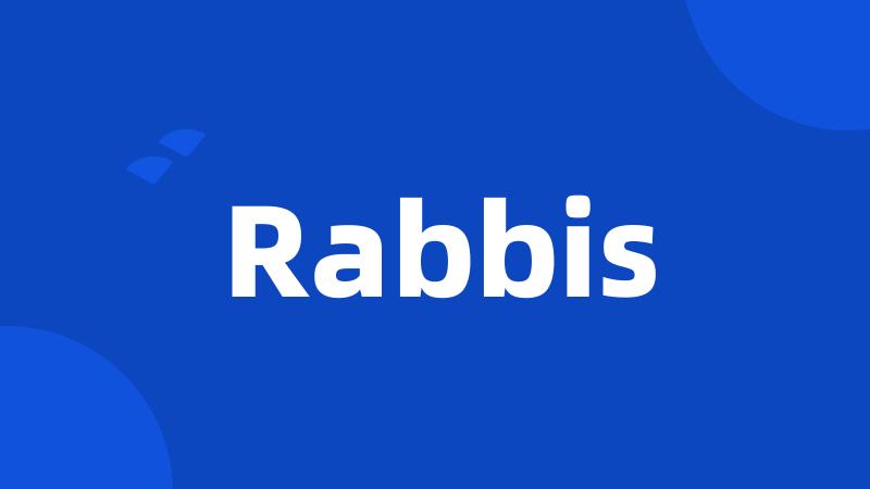 Rabbis