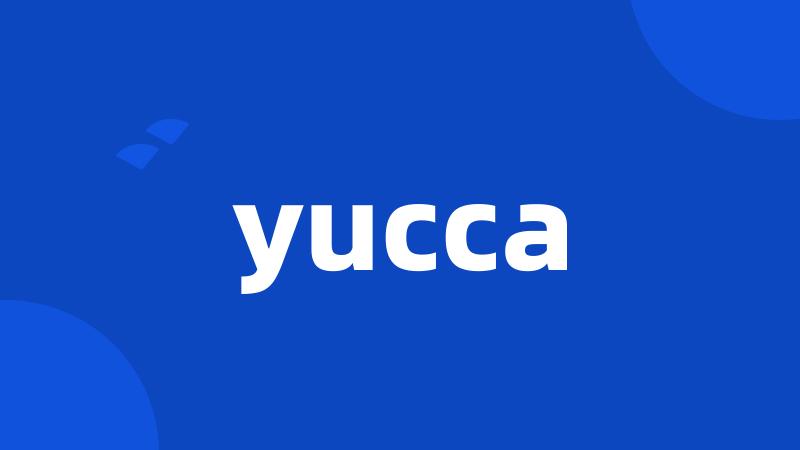 yucca