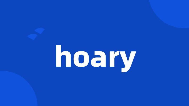 hoary