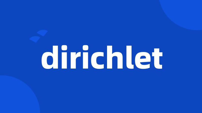 dirichlet
