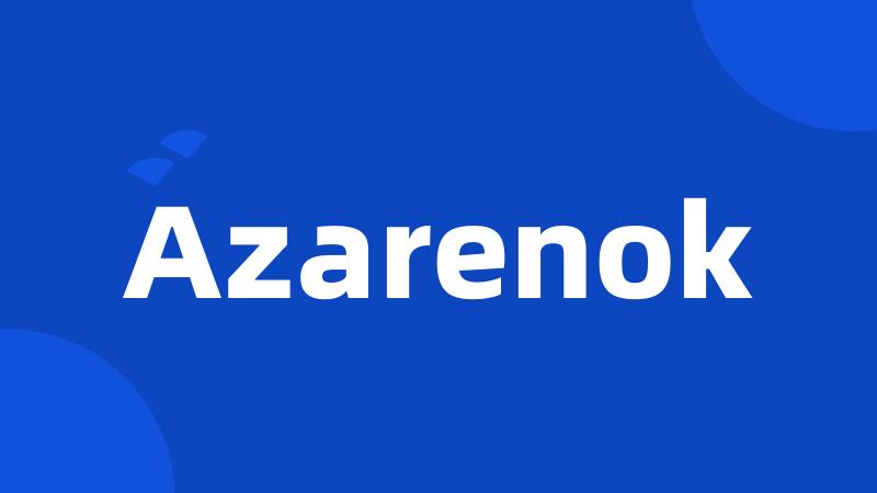 Azarenok