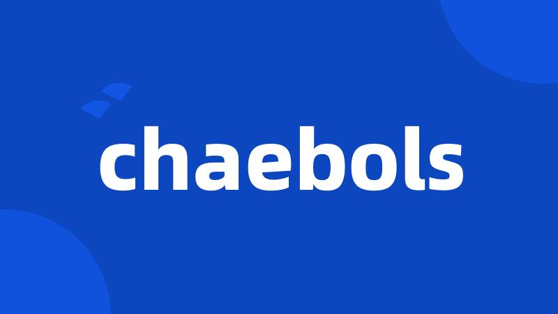 chaebols