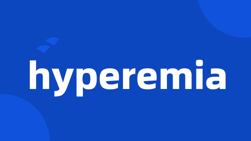 hyperemia