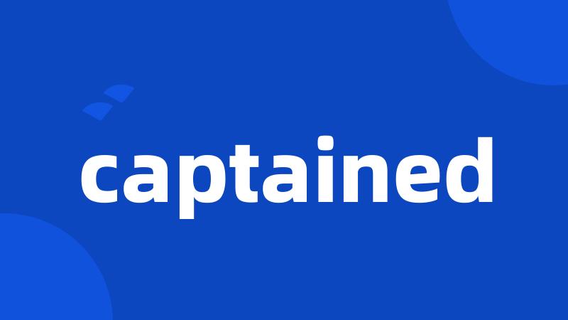 captained