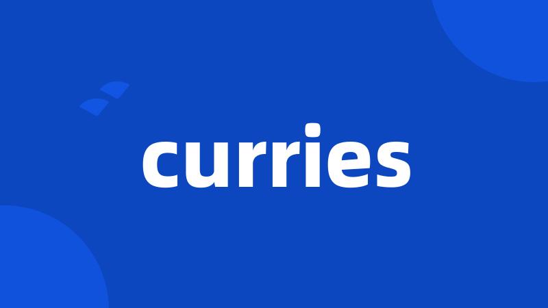 curries