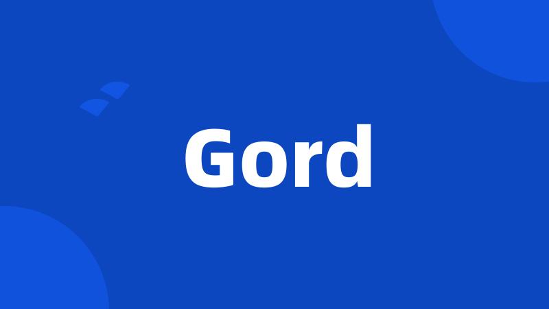 Gord
