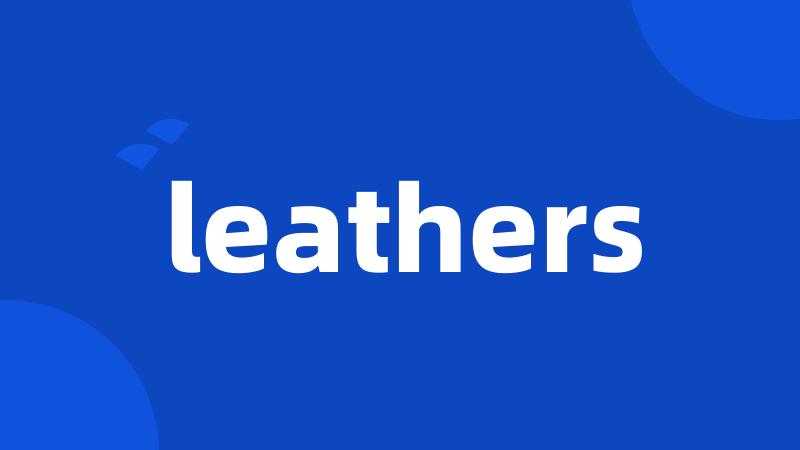 leathers