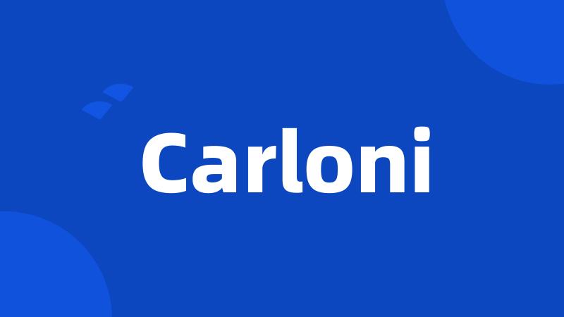 Carloni