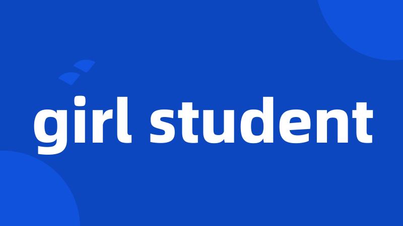 girl student