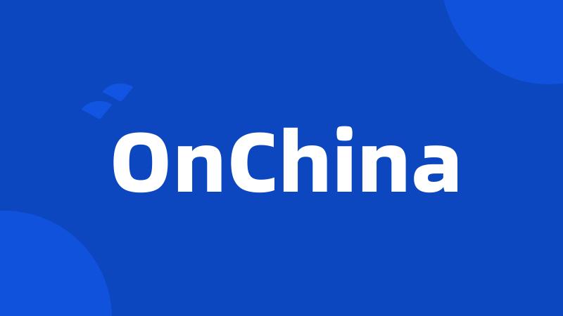 OnChina