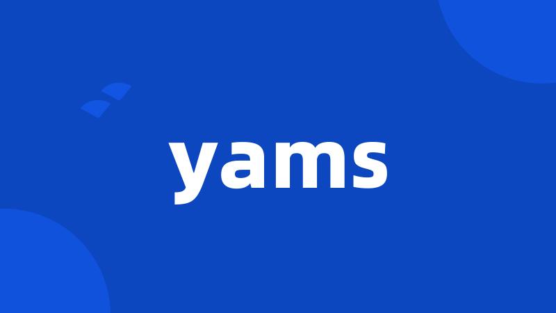 yams