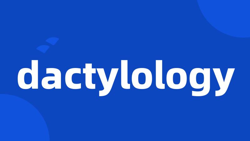 dactylology