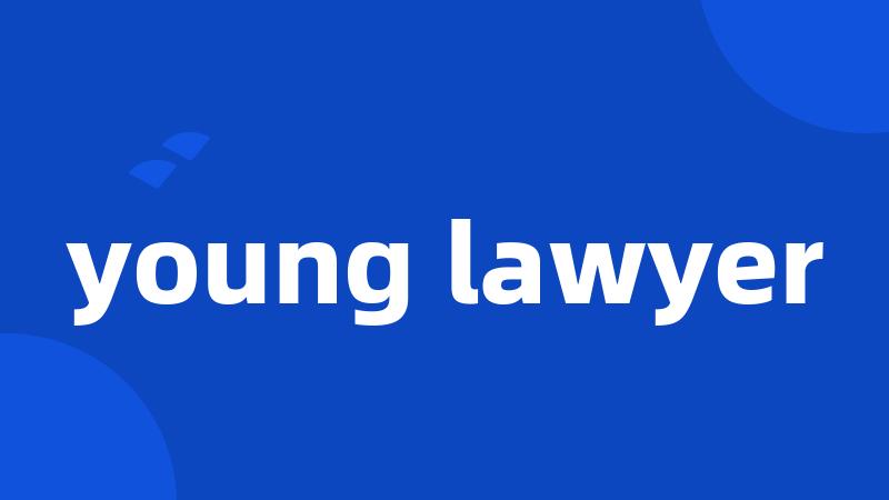 young lawyer